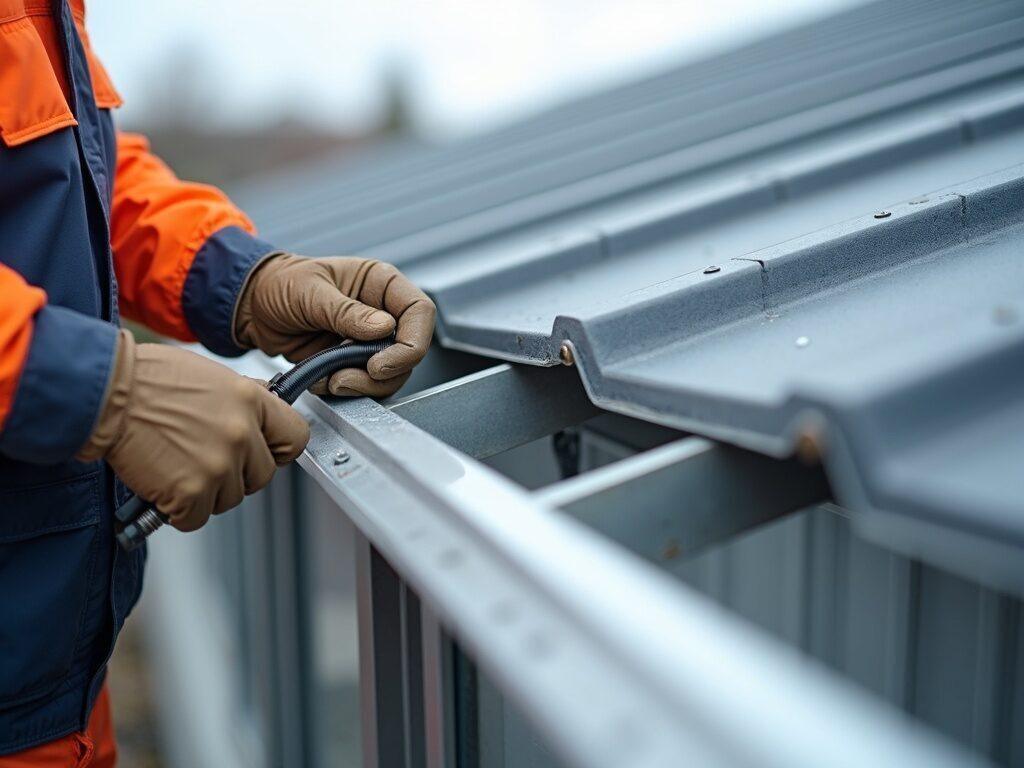 Dacheindeckung für Terrassenüberdachung in Neckarwestheim